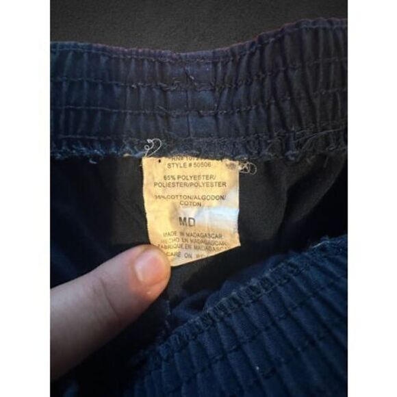 DICKIES Women's Navy Blue Scrub Pants Sz MD Style#50506 - Picture 4 of 7